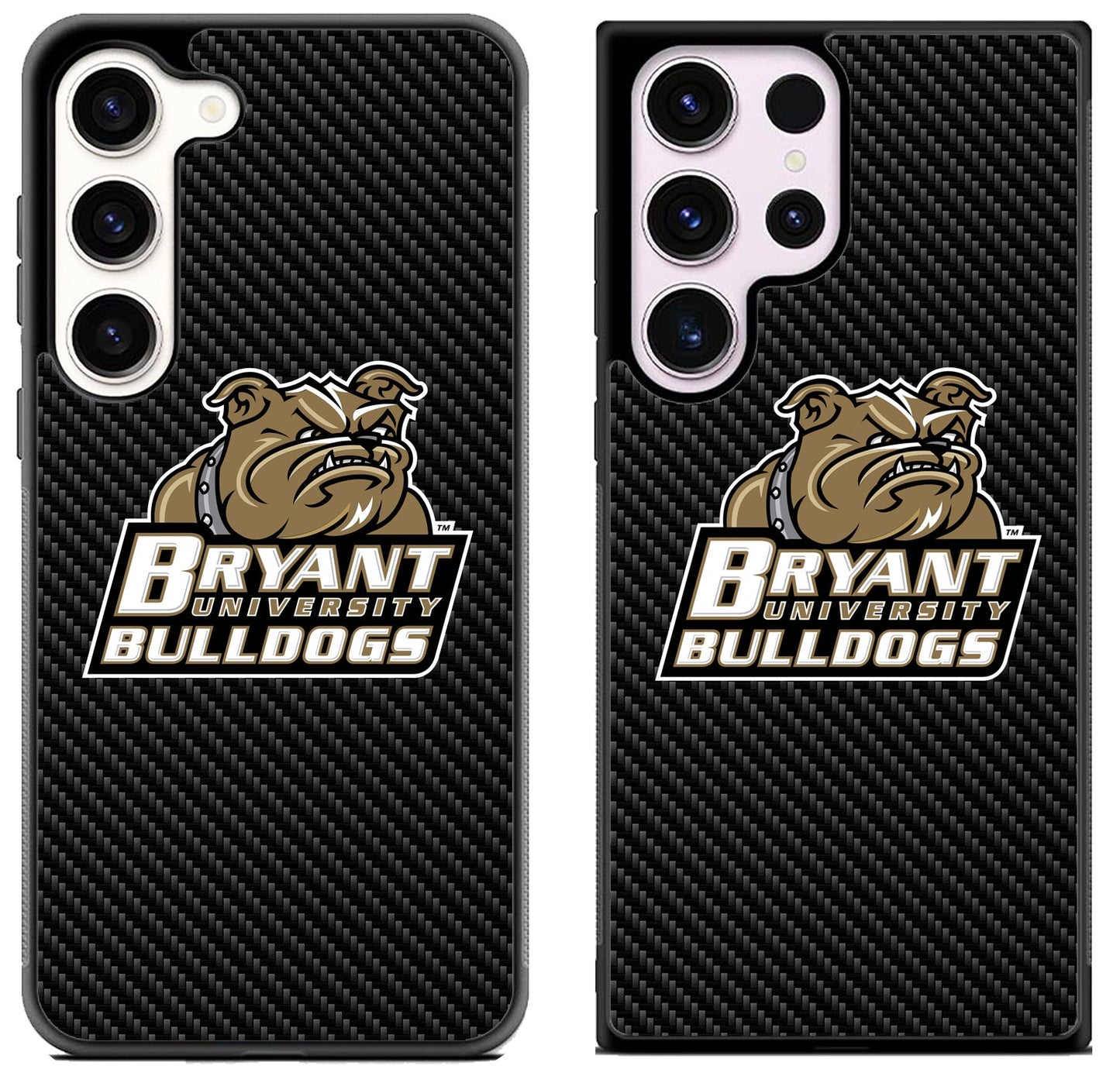 Bryant University Bulldogs Carbon Samsung Galaxy S23 | S23+ | S23 Ultra Case