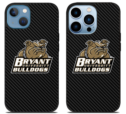 Bryant University Bulldogs Carbon iPhone 13 | 13 Mini | 13 Pro | 13 Pro Max Case