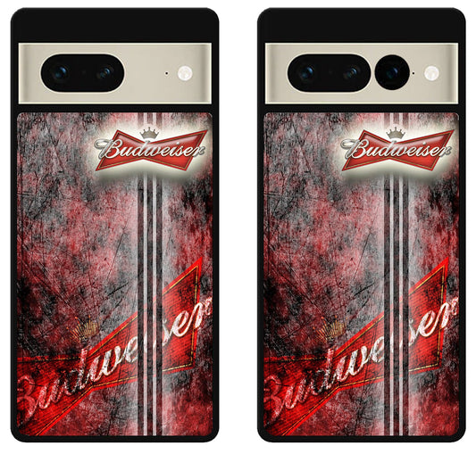 Budweiser Red Wallpaper Google Pixel 7 | 7 Pro Case