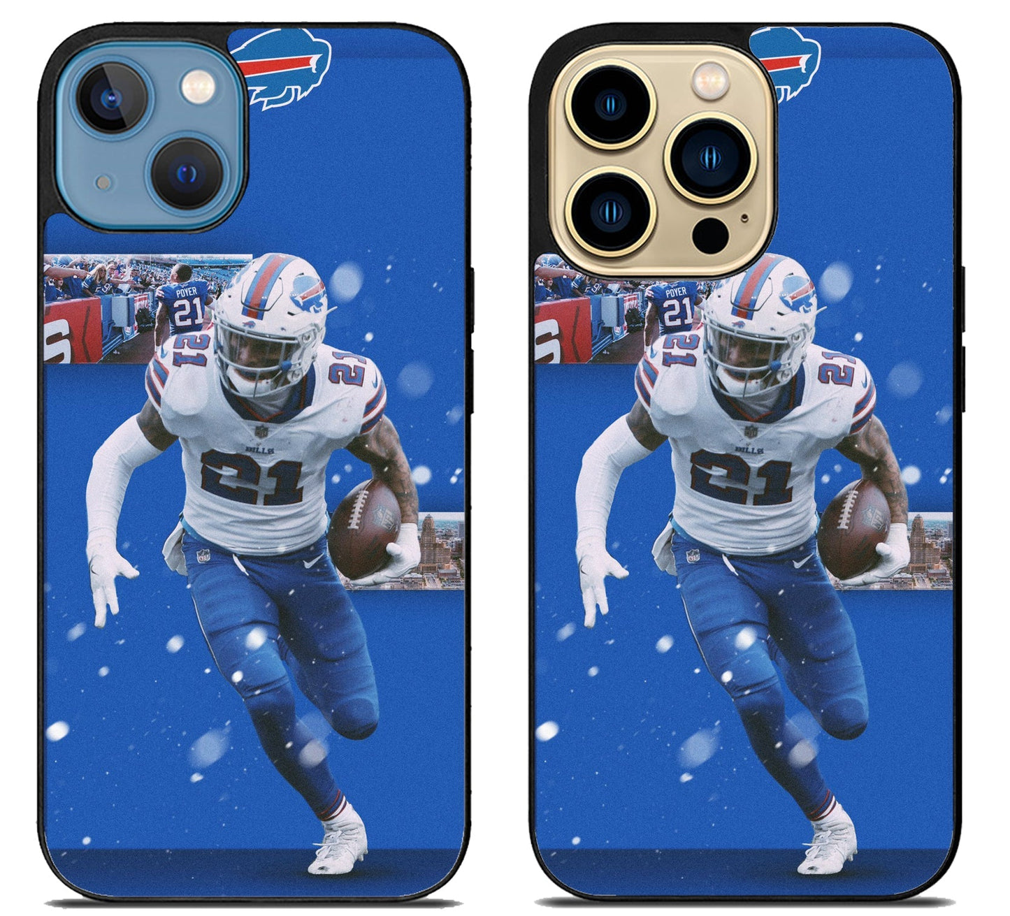 Buffalo Bills Jordan Poyer iPhone 14 | 14 Plus | 14 Pro | 14 Pro Max Case