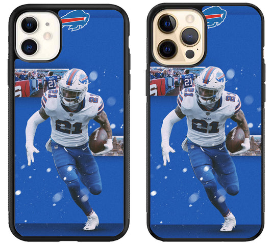 Buffalo Bills Jordan Poyer iPhone 12 | 12 Mini | 12 Pro | 12 Pro Max Case