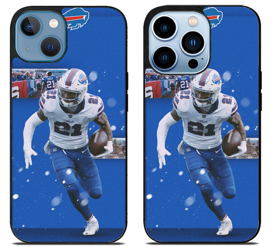 Buffalo Bills Jordan Poyer iPhone 13 | 13 Mini | 13 Pro | 13 Pro Max Case