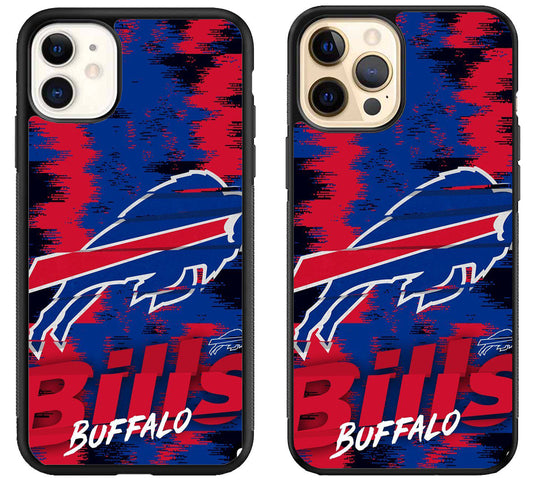 Buffalo Bills Logo Artwork iPhone 12 | 12 Mini | 12 Pro | 12 Pro Max Case