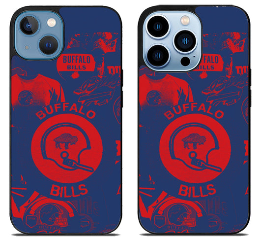 Buffalo Bills Painted iPhone 13 | 13 Mini | 13 Pro | 13 Pro Max Case