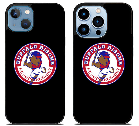 Buffalo Bisons Black iPhone 13 | 13 Mini | 13 Pro | 13 Pro Max Case