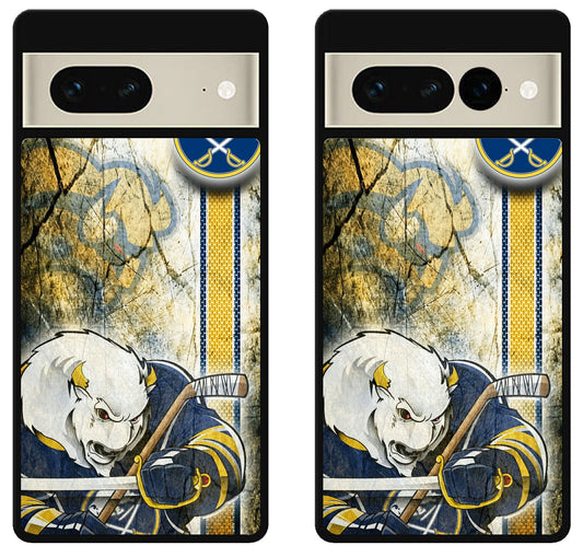 Buffalo Sabres Background Google Pixel 7 | 7 Pro Case