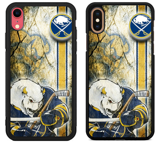 Buffalo Sabres Background iPhone X | Xs | Xr | Xs Max Case
