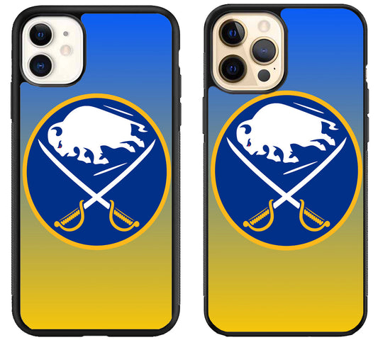 Buffalo Sabres Color iPhone 12 | 12 Mini | 12 Pro | 12 Pro Max Case