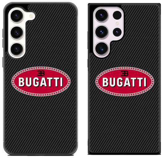 Bugatti Logo Carbon Samsung Galaxy S23 | S23+ | S23 Ultra Case