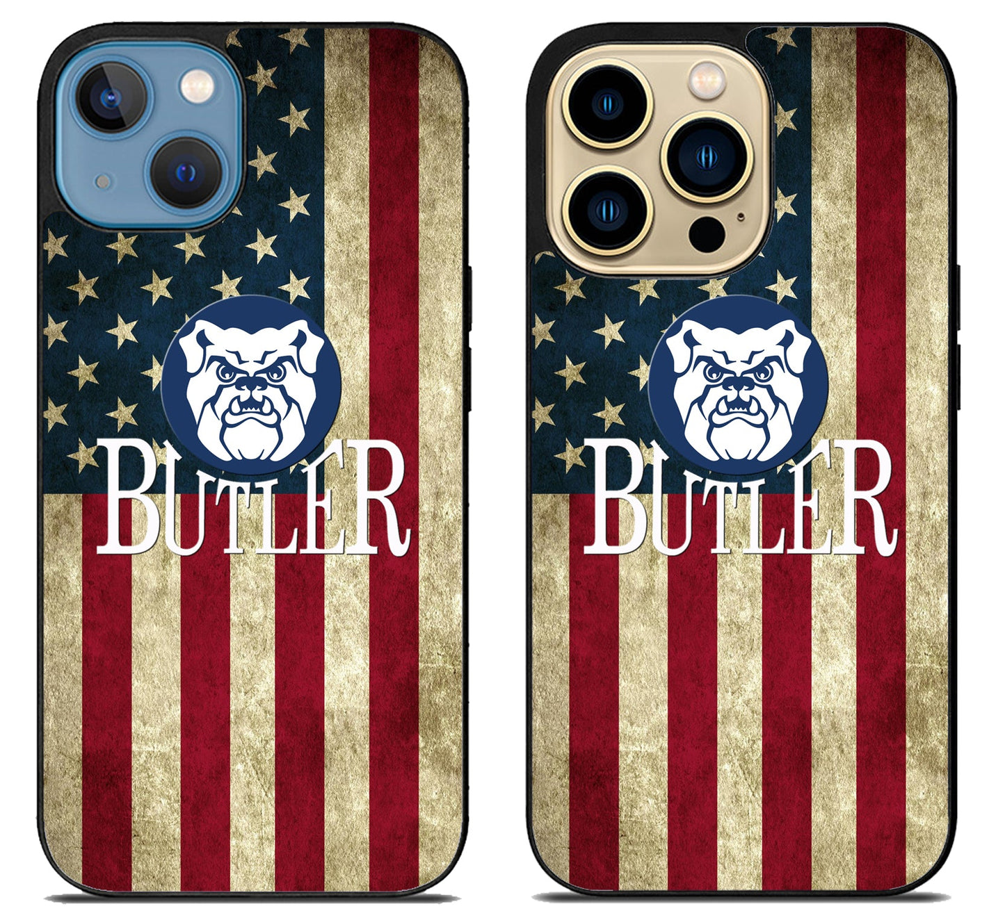 Butler Bulldogs Flag iPhone 14 | 14 Plus | 14 Pro | 14 Pro Max Case