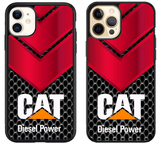 Caterpillar Logo Metallic iPhone 12 | 12 Mini | 12 Pro | 12 Pro Max Case