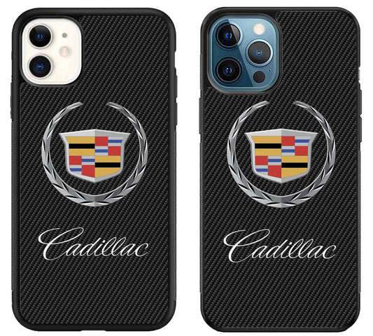 Cadillac Logo Black Carbon iPhone 11 | 11 Pro | 11 Pro Max Case