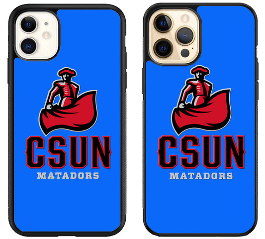 Cal State Northridge Matadors Logo iPhone 12 | 12 Mini | 12 Pro | 12 Pro Max Case