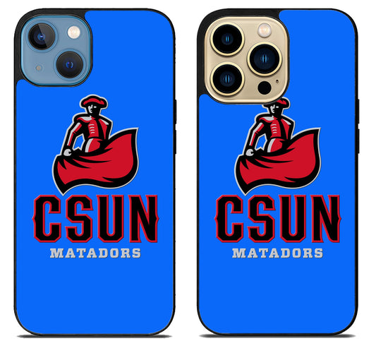 Cal State Northridge Matadors Logo iPhone 14 | 14 Plus | 14 Pro | 14 Pro Max Case