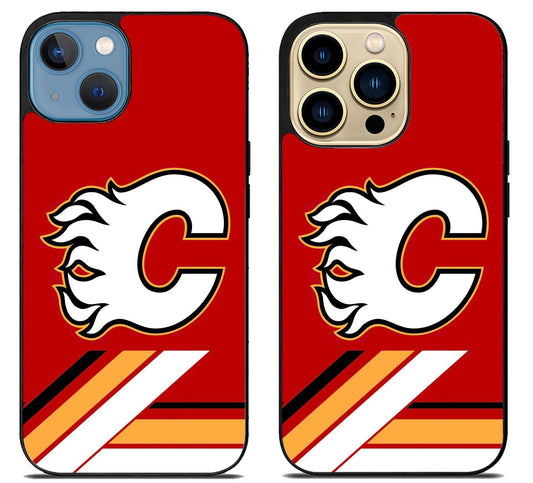 Calgary Flames Wallpaper iPhone 14 | 14 Plus | 14 Pro | 14 Pro Max Case