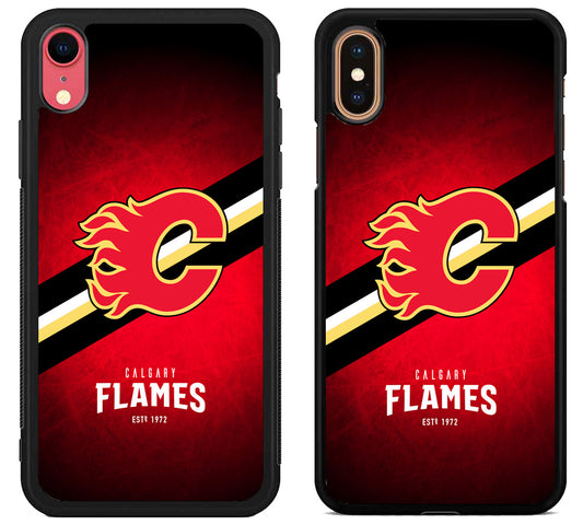 Calgary Flames Cover iPhone X | Xs | Xr | Xs Max Case