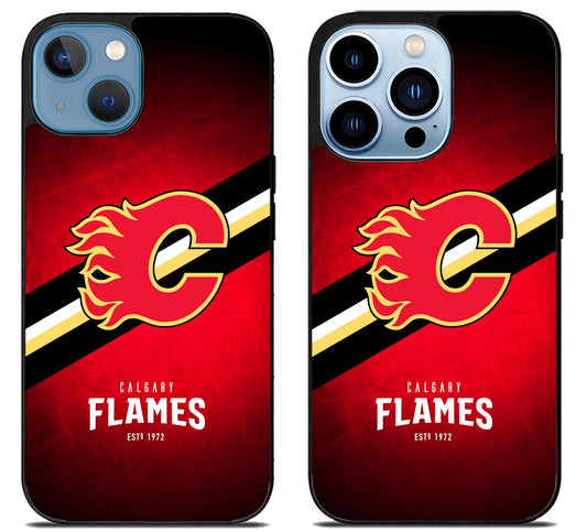Calgary Flames Cover iPhone 13 | 13 Mini | 13 Pro | 13 Pro Max Case