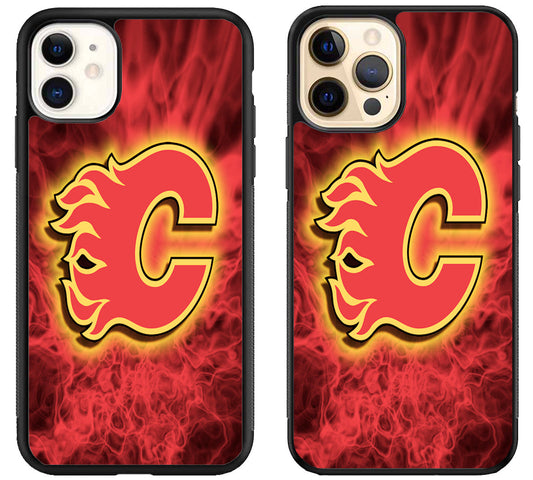 Calgary Flames Logo iPhone 12 | 12 Mini | 12 Pro | 12 Pro Max Case