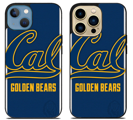 California Golden Bears Stripe iPhone 14 | 14 Plus | 14 Pro | 14 Pro Max Case