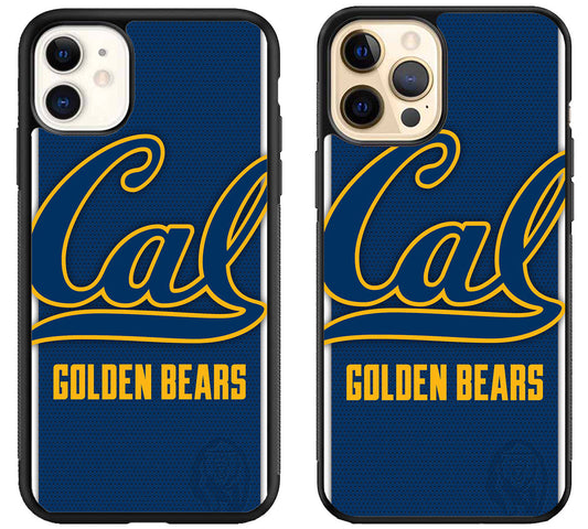 California Golden Bears Stripe iPhone 12 | 12 Mini | 12 Pro | 12 Pro Max Case