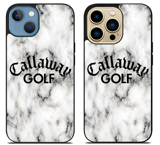 Callaway Logo Golf Marble iPhone 14 | 14 Plus | 14 Pro | 14 Pro Max Case