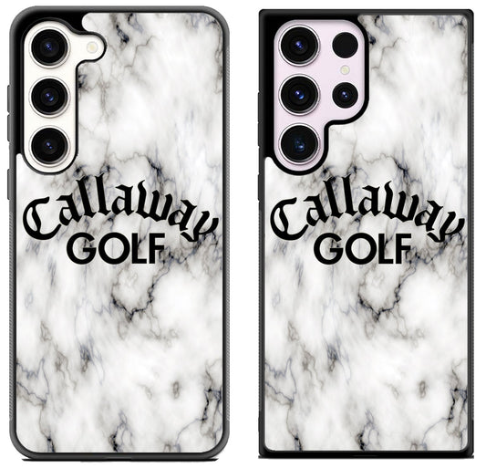 Callaway Logo Golf Marble Samsung Galaxy S23 | S23+ | S23 Ultra Case