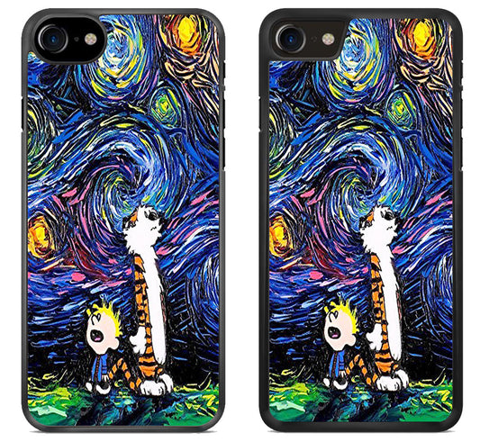 Calvin And Hobbes Starry Night iPhone SE 2020 | iPhone SE 2022 Case