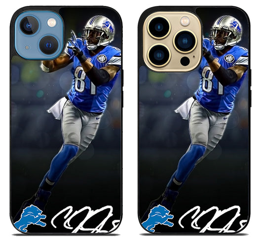 Calvin Johnson Signature iPhone 14 | 14 Plus | 14 Pro | 14 Pro Max Case