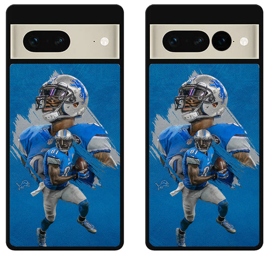 Calvin Johnson Detroit Lions Google Pixel 7 | 7 Pro Case