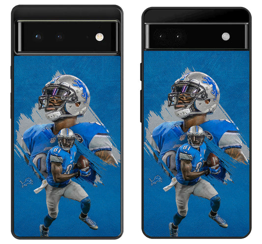 Calvin Johnson Detroit Lions Google Pixel 6 | 6A | 6 Pro Case