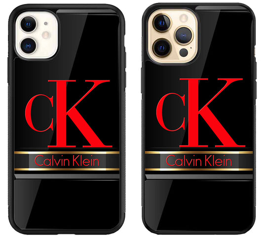 Calvin Klein Black iPhone 12 | 12 Mini | 12 Pro | 12 Pro Max Case