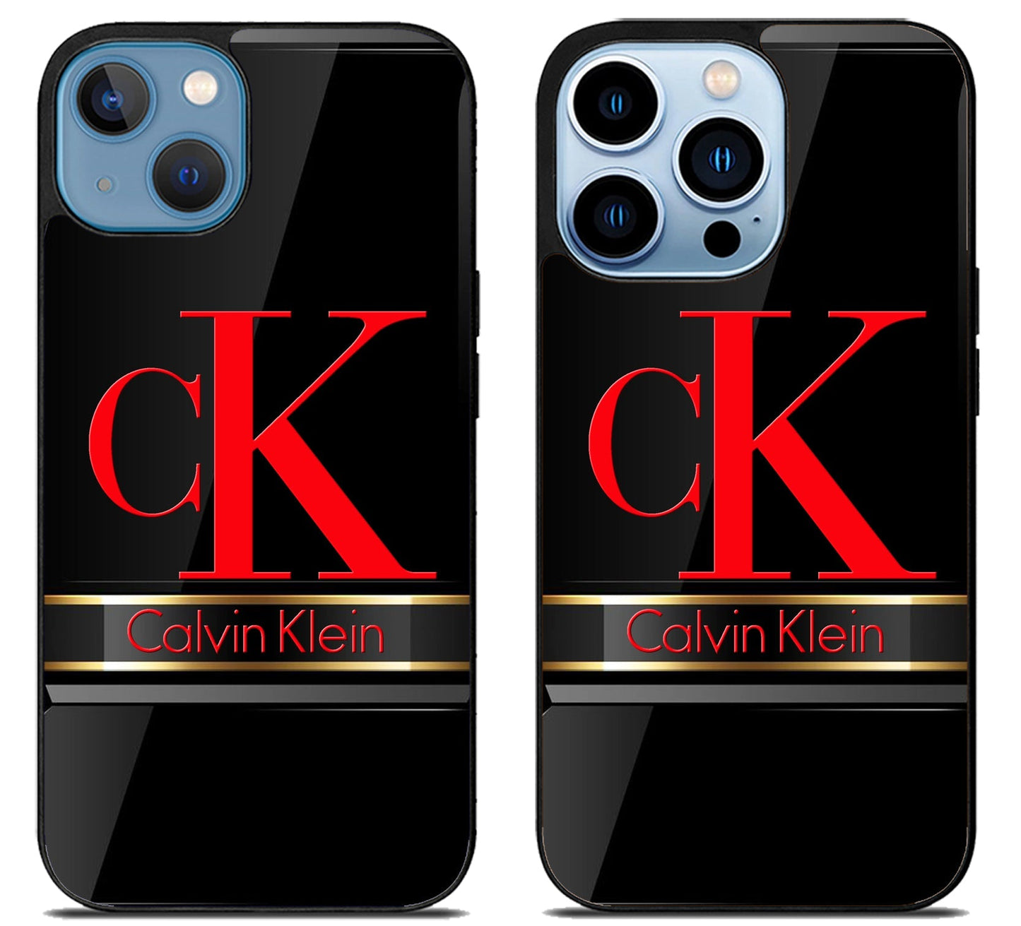 Calvin Klein Black  Metallic iPhone 13 | 13 Mini | 13 Pro | 13 Pro Max Case