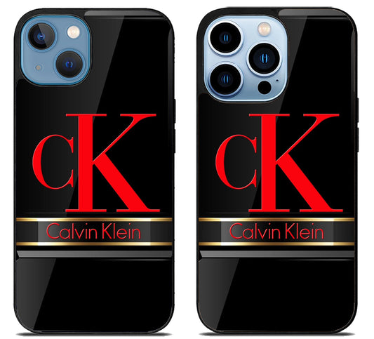 Calvin Klein Black  Metallic iPhone 13 | 13 Mini | 13 Pro | 13 Pro Max Case