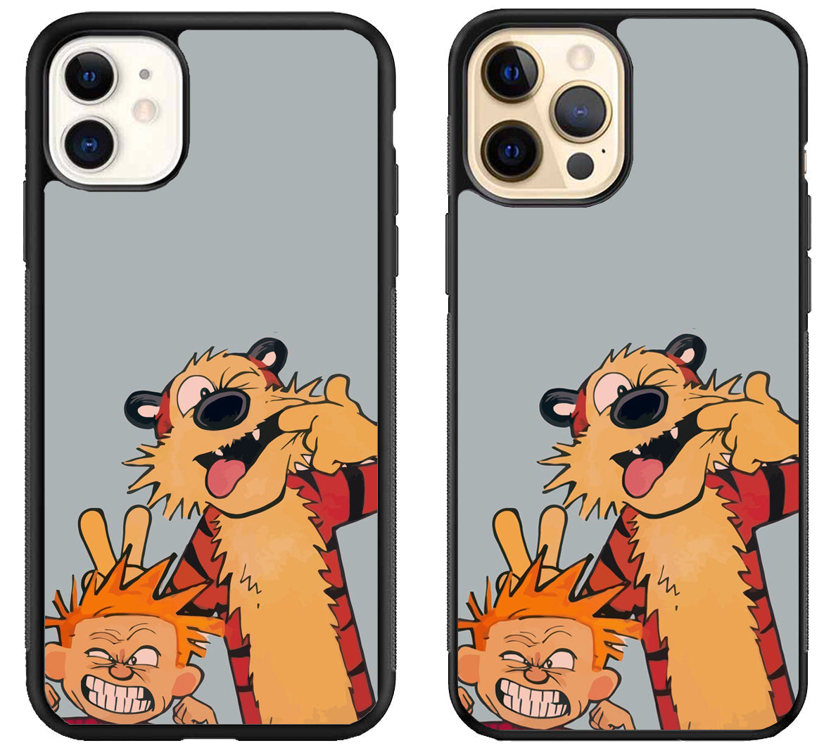 Calvin and Hobbes iPhone 12 | 12 Mini | 12 Pro | 12 Pro Max Case