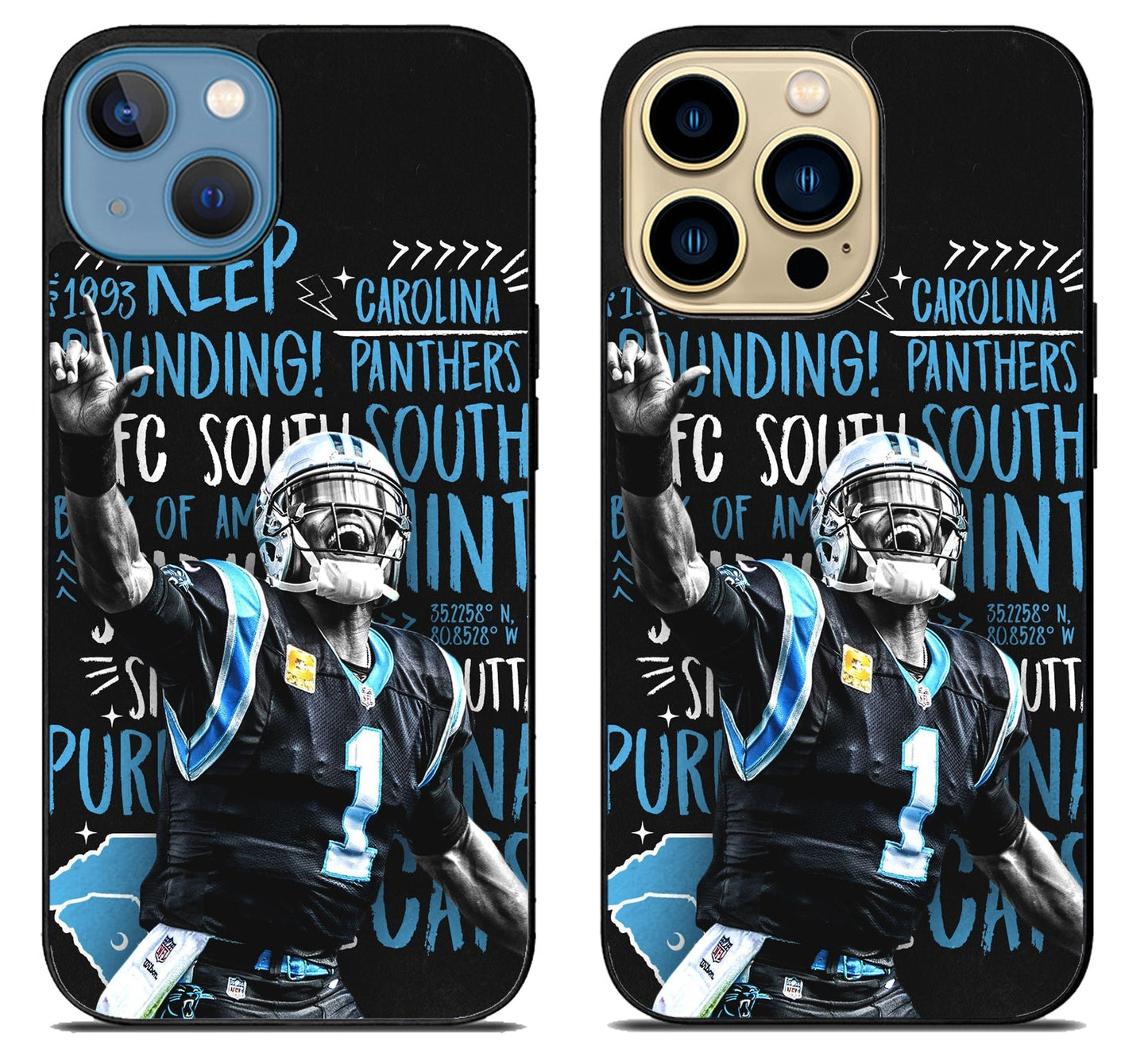 Cam Newton Carolina cool iPhone 14 | 14 Plus | 14 Pro | 14 Pro Max Case