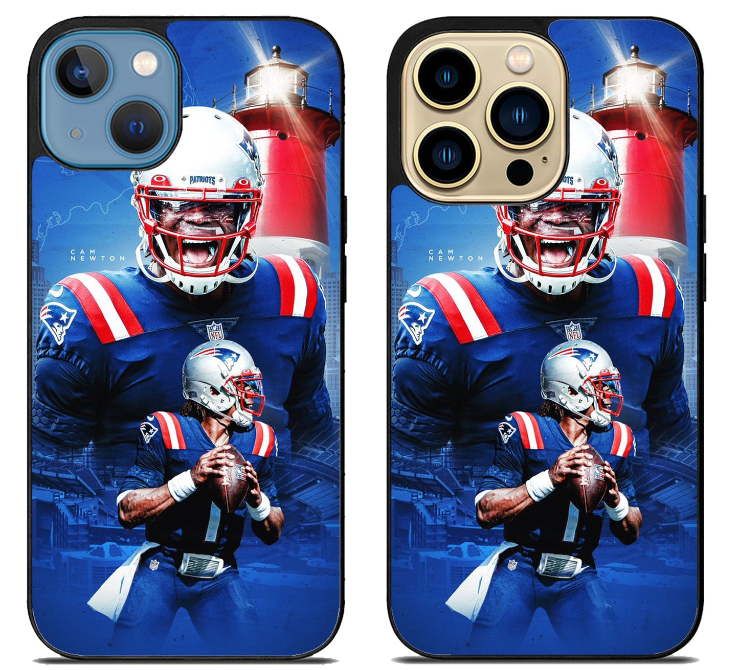 Cam Newton New England Patriots iPhone 14 | 14 Plus | 14 Pro | 14 Pro Max Case