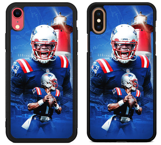 Cam Newton New England Patriots iPhone X | XS | XR | XS Max Case