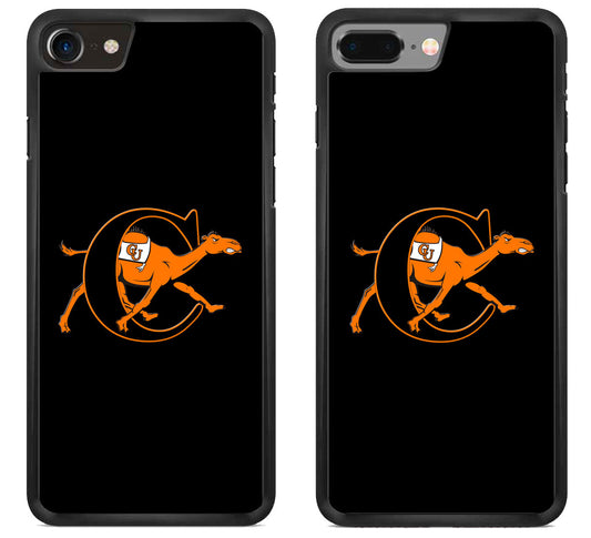Campbell Fighting Camels Black iPhone 8 | iPhone 8 Plus Case