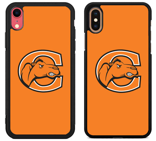 Campbell Fighting Camels Cover iPhone X | Xs | Xr | Xs Max Case