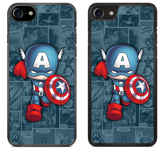Captain America Background iPhone SE 2020 | iPhone SE 2022 Case