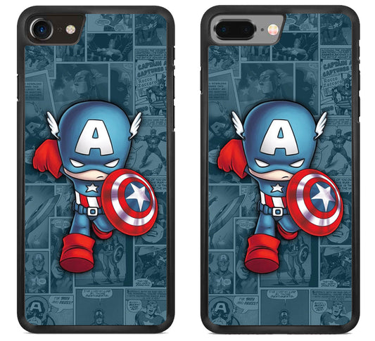 Captain America Background iPhone 8 | iPhone 8 Plus Case