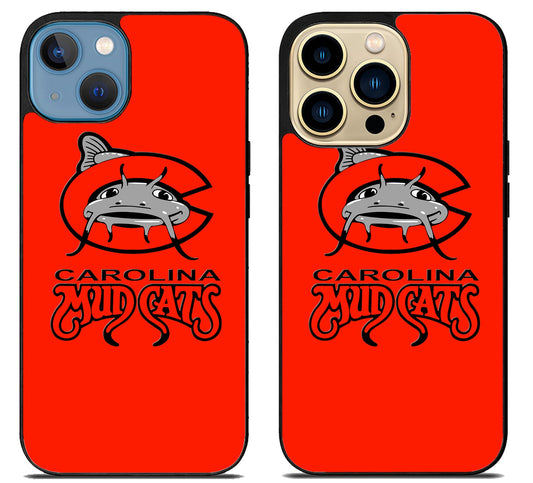 Carolina Mudcats Cover iPhone 14 | 14 Plus | 14 Pro | 14 Pro Max Case