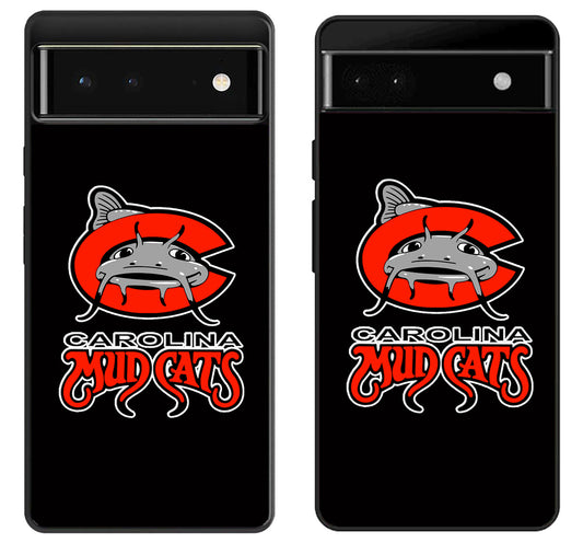 Carolina Mudcats Logo Google Pixel 6 | 6A | 6 Pro Case