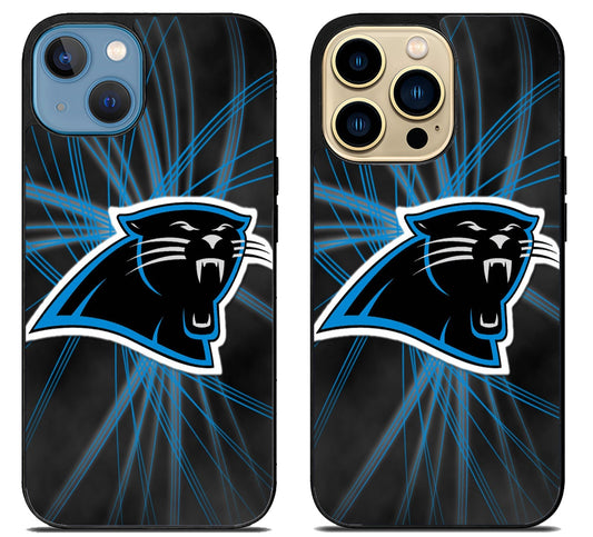 Carolina Panthers Artwork iPhone 14 | 14 Plus | 14 Pro | 14 Pro Max Case