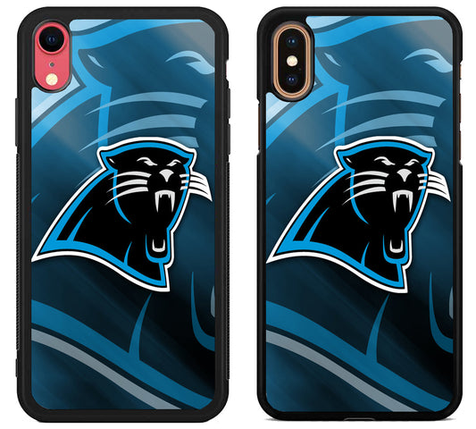Carolina Panthers Background iPhone X | XS | XR | XS Max Case