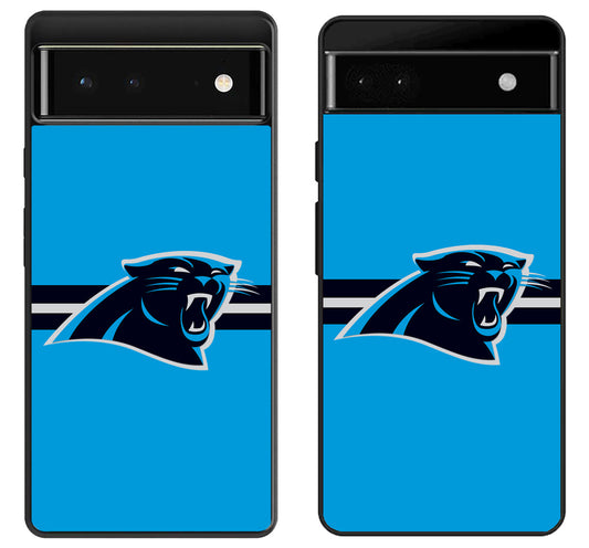 Carolina Panthers Stripe Google Pixel 6 | 6A | 6 Pro Case