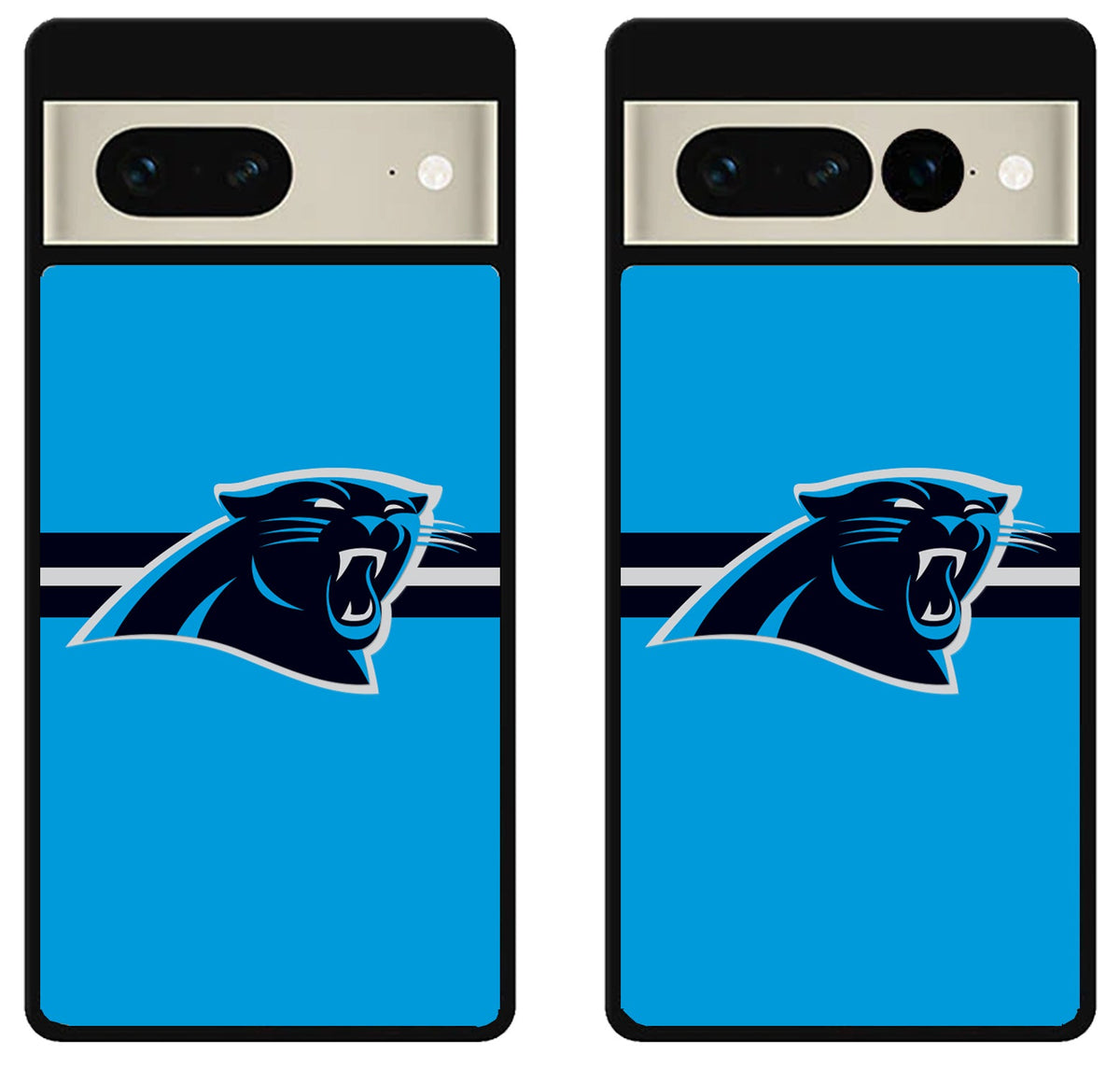 Carolina Panthers Striped Google Pixel 7 | 7 Pro Case