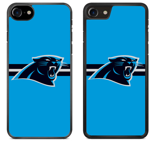 Carolina Panthers Striped iPhone SE 2020 | iPhone SE 2022 Case