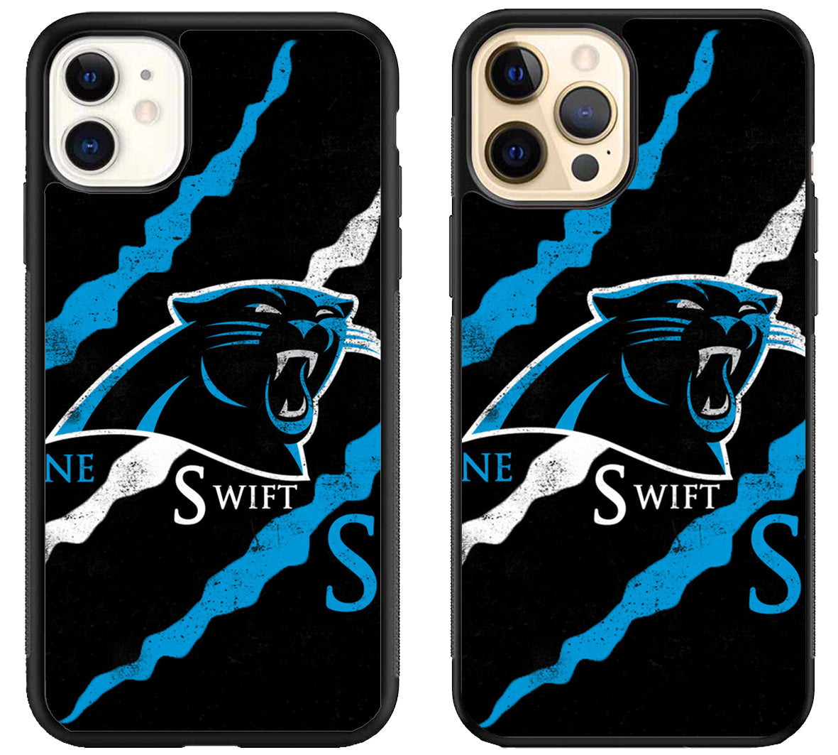 Carolina Panthers Swift iPhone 12 | 12 Mini | 12 Pro | 12 Pro Max Case