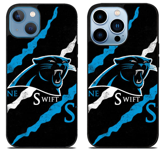 Carolina Panthers Swift iPhone 13 | 13 Mini | 13 Pro | 13 Pro Max Case